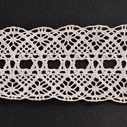 Lace Trim Cotton String Threads, 47mm, 50yards/roll(OCOR-O002-23)