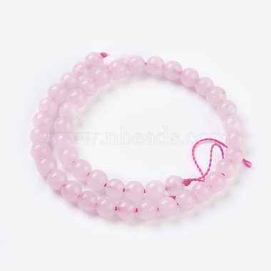 Natural Rose Quartz Beads Strands(X-G-C076-4mm-3)-2