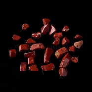 Natural Red Jasper Chip Beads, No Hole/Undrilled, 5~10.5x5~7x2~4mm(G-M364-11B)