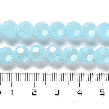perles en verre plaquent brins(EGLA-A035-J8mm-A09)-4