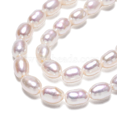 hebras de perlas de agua dulce cultivadas naturales(PEAR-N012-04G)-3