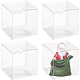 Transparent Plastic PET Box Gift Packaging(CON-WH0052-6x6cm)-1