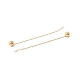 Long Chain with Round Ball Dangle Stud Earrings(EJEW-A067-13G)-3