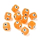 Resin Evil Eye European Beads(RESI-A021-19)-1