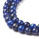Chapelets de perles en lapis-lazuli naturel(G-G423-6mm-A)-3