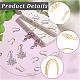 16Pcs 2 Colors Brass Cubic Zirconia Earring Hooks(KK-BBC0027-64)-6