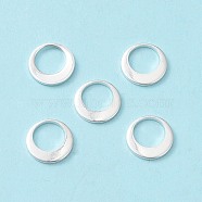 304 Stainless Steel Charms, Ring, Silver, 10x1mm(STAS-L234-075S)