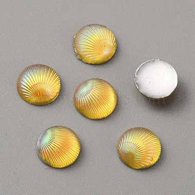 Opaque Resin Cabochons(CRES-WH0010-044I)-1
