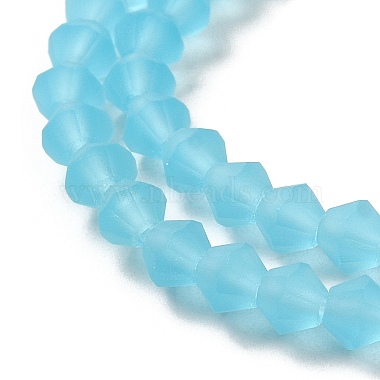 Imitate Austrian Crystal Frosted Glass Beads Strands(EGLA-A039-T3mm-MD20)-3