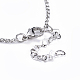 304 Stainless Steel Rolo Chain Lariat Necklace Making(AJEW-JB00491)-3