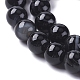 Natural Black Agate Beads Strands(G-G582-6mm-60)-3