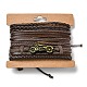 4Pcs 4 Style Adjustable Braided Imitation Leather Cord Bracelet Sets(BJEW-F458-13)-6