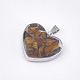 Natural Tiger Eye Pendants(STAS-T043-01P)-2