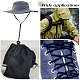 50Pcs PP Plastic Iron Spring Cord Locks(KY-CN0002-36B)-5