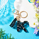 1Pc Resin Letter Keychains(KEYC-TADJ0001-09K)-4