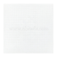 Square Plastic Canvas Sheets, for Yarn Crafting, Knit and Crochet Projects, White, 302x299x1.5mm(DIY-WH0504-117)