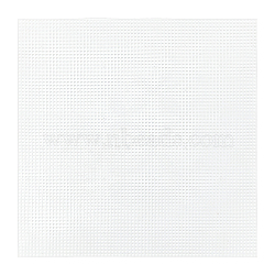 Square Plastic Canvas Sheets, for Yarn Crafting, Knit and Crochet Projects, White, 302x299x1.5mm(DIY-WH0504-117)