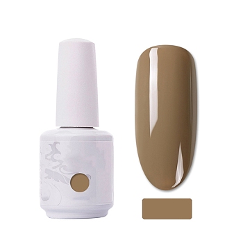 15ml Special Nail Gel, for Nail Art Stamping Print, Varnish Manicure Starter Kit, Camel, Bottle: 34x80mm
