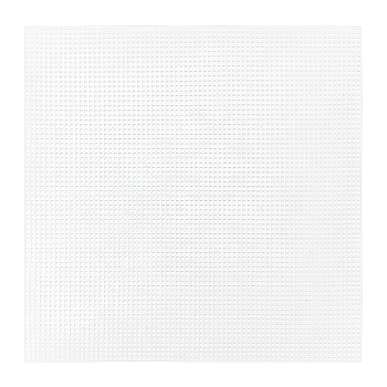 Square Plastic Canvas Sheets, for Yarn Crafting, Knit and Crochet Projects, White, 302x299x1.5mm