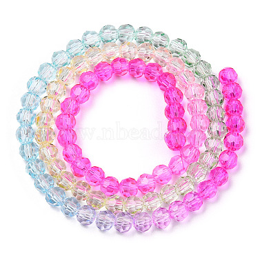 Transparent Glass Beads Strands(X-GLAA-E036-07R)-3