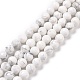 Chapelets de perles en howlite naturelle(G-E571-29B)-1