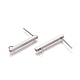 304 Stainless Ear Stud Components(STAS-M274-012A-P)-1