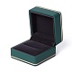 Square Plastic Jewelry Ring Boxes(OBOX-F005-03B)-2