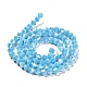 Opaque Solid Color Electroplate Glass Beads Strands(GLAA-F029-P4mm-A12)-2