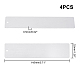 Stainless Steel Brushed Blank Bookmarks(AJEW-UN0001-002)-2