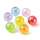 490Pcs 7 Colors Transparent Acrylic Beads(MACR-YW0002-03)-2