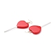 Heart-shape Lollipop Dangle Earrings for Women(EJEW-Z015-04A)-2