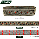 Ethnic Style Embroidery Polyester Ribbons(OCOR-WH0070-10B-04)-2