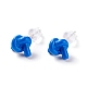 Knot Shape Resin Stud Earrings Set(EJEW-D278-17S-01)-2