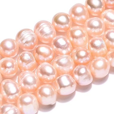 Natural Cultured Freshwater Pearl Beads Strands(PEAR-N013-06U)-3