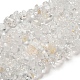 quartz naturel perles de puce de cristal brins(G-M205-01A)-1