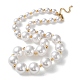 Plastic Pearl Graduated Beaded Necklace(NJEW-F317-03G)-1