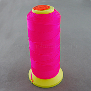 Nylon Sewing Thread, Fuchsia, 0.8mm, about 300m/roll(NWIR-Q005-28)