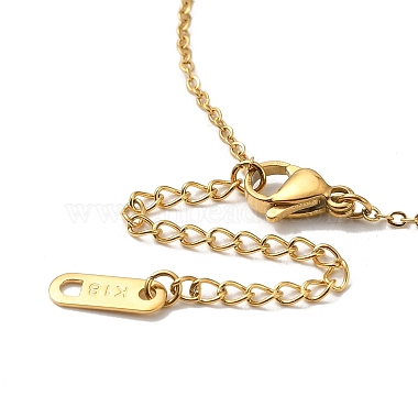 304 Halsketten mit Umschlagmedaillon aus Edelstahl(NJEW-H024-04G-01)-3