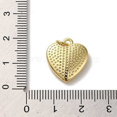 Rack Plating Brass Micro Pave Cubic Zirconia Pendants(KK-R158-01B-G)-3