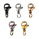 5Pcs 5 Colors 304 Stainless Steel Lobster Claw Clasps(STAS-YW0001-57)-2