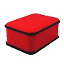 Red Rectangle Velvet Pendant Box(VBOX-Q046)