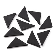 Plastic Triangle Corner Protector, Guards Cover Cushion, for Ceramic, Glass, Metal Sheet Transportation Protection, Black, 24.5x50x5mm, Inner Size: 45x3.3mm(AJEW-WH0291-56A)