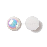 ABS Plastic Nail Art Decoration Accessories, Half Round, Creamy White, 4x1.5mm, about 5000pcs/bag(MRMJ-S017-003F)