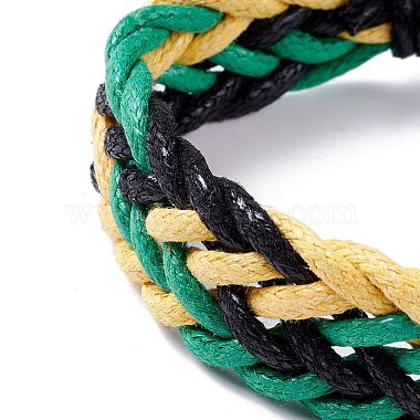 Leather Cord Bracelets Set for Men Women(BJEW-C005-02D)-4