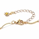 Brass Enamel Flower Pendant Necklaces(NJEW-JN03227)-3