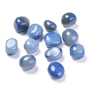 Natural Blue Aventurine Beads, Healing Stones, for Energy Balancing Meditation Therapy, No Hole, Nuggets, Tumbled Stone, Vase Filler Gems, 22~30x19~26x18~22mm, about 40pcs/1000g(G-M368-08A)
