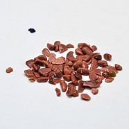 Synthetic Goldstone Beads, No Hole/Undrilled,  Chip, 2~8x2~4mm, about 8500pcs/500g(G-O103-06)