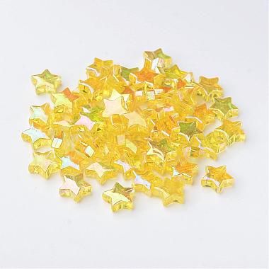 Eco-Friendly Transparent Acrylic Beads(PL556-2)-2