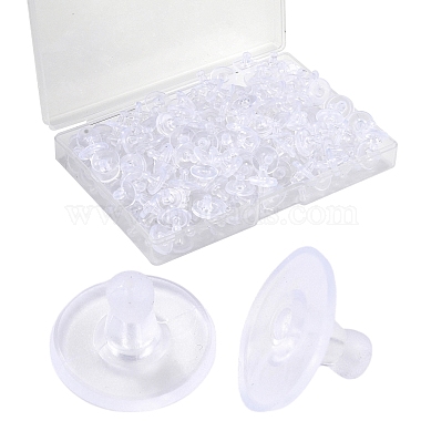 300Pcs Plastic Ear Nuts(KY-YW0001-99)-1