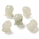 perles sculptées en jade naturel(G-P550-14D)-1